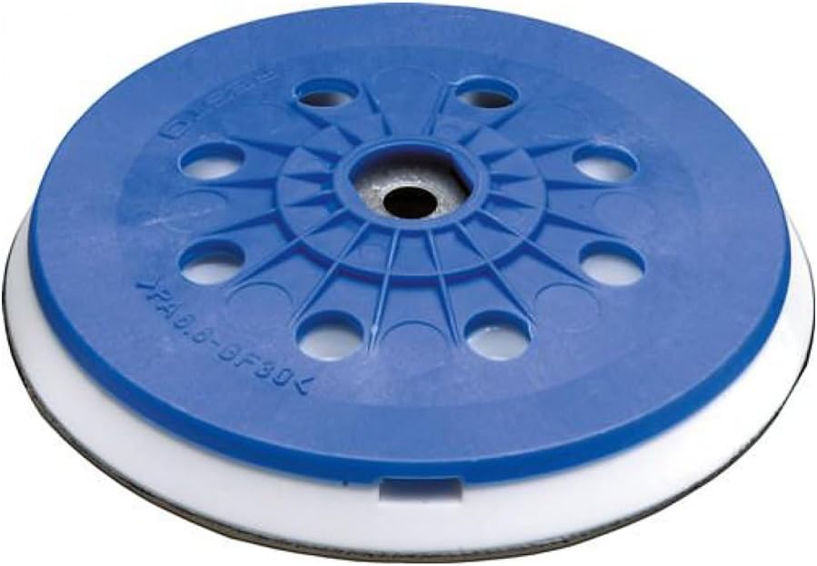 Schleifpad – 1 Stück – Starr – M8-befestigung – Für Ebene Flächen Und Kanten – Durchmesser 125 Mm