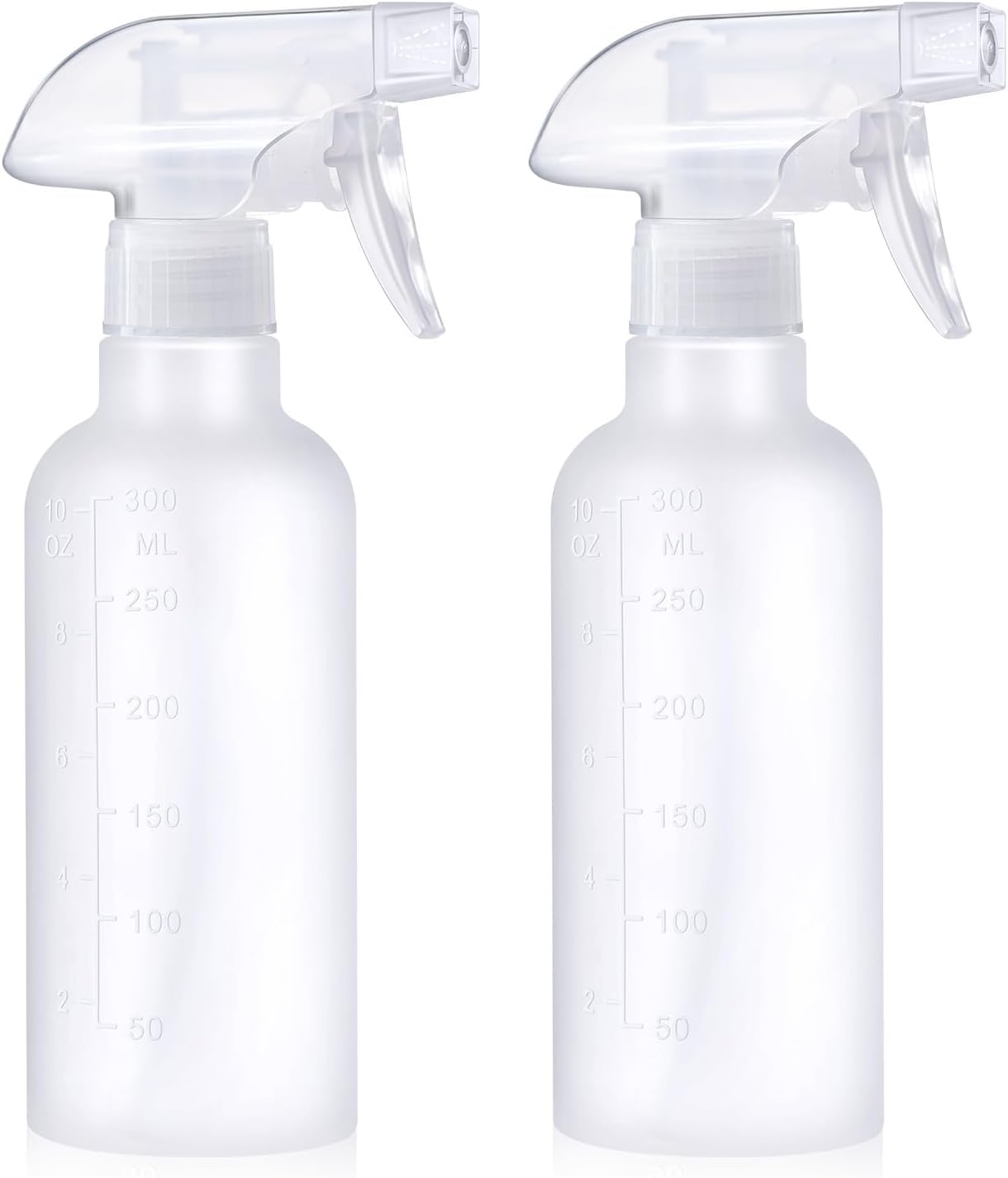 Sprühflasche – 2er-pack – Pp-kunststoff – Verstellbare Düse – Haus Und Garten – 300 Ml