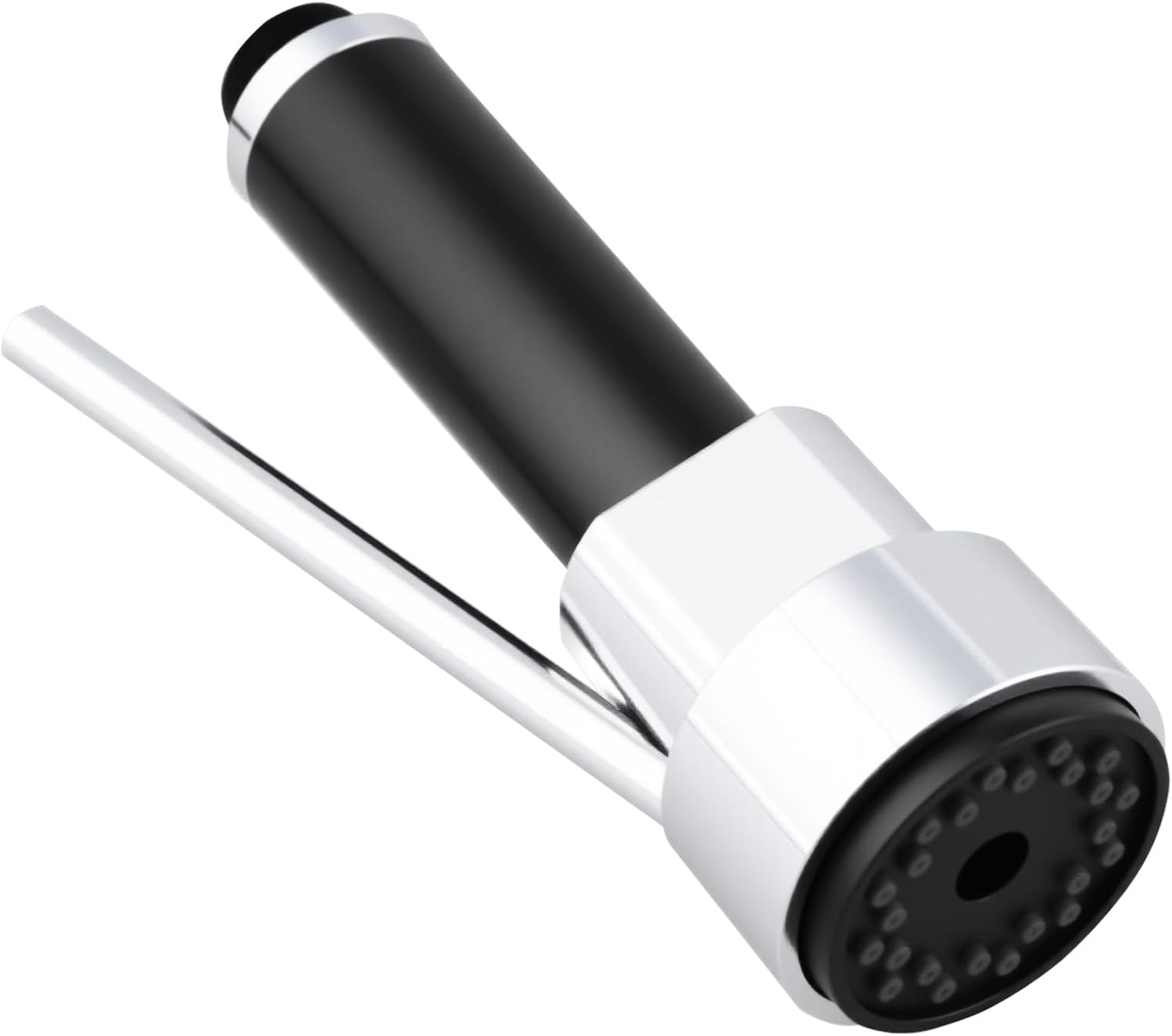 Sprühkopf – 1-teilig – Chrom-abs – Druckfunktion – Ausziehbare Küchenarmatur – G1/2