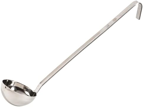 Professionelle Schöpfkelle – 1 Stück – Edelstahl – 250 Ml – Spritzfrei – Für Profi- Und Hobbyküche – 10 Cm