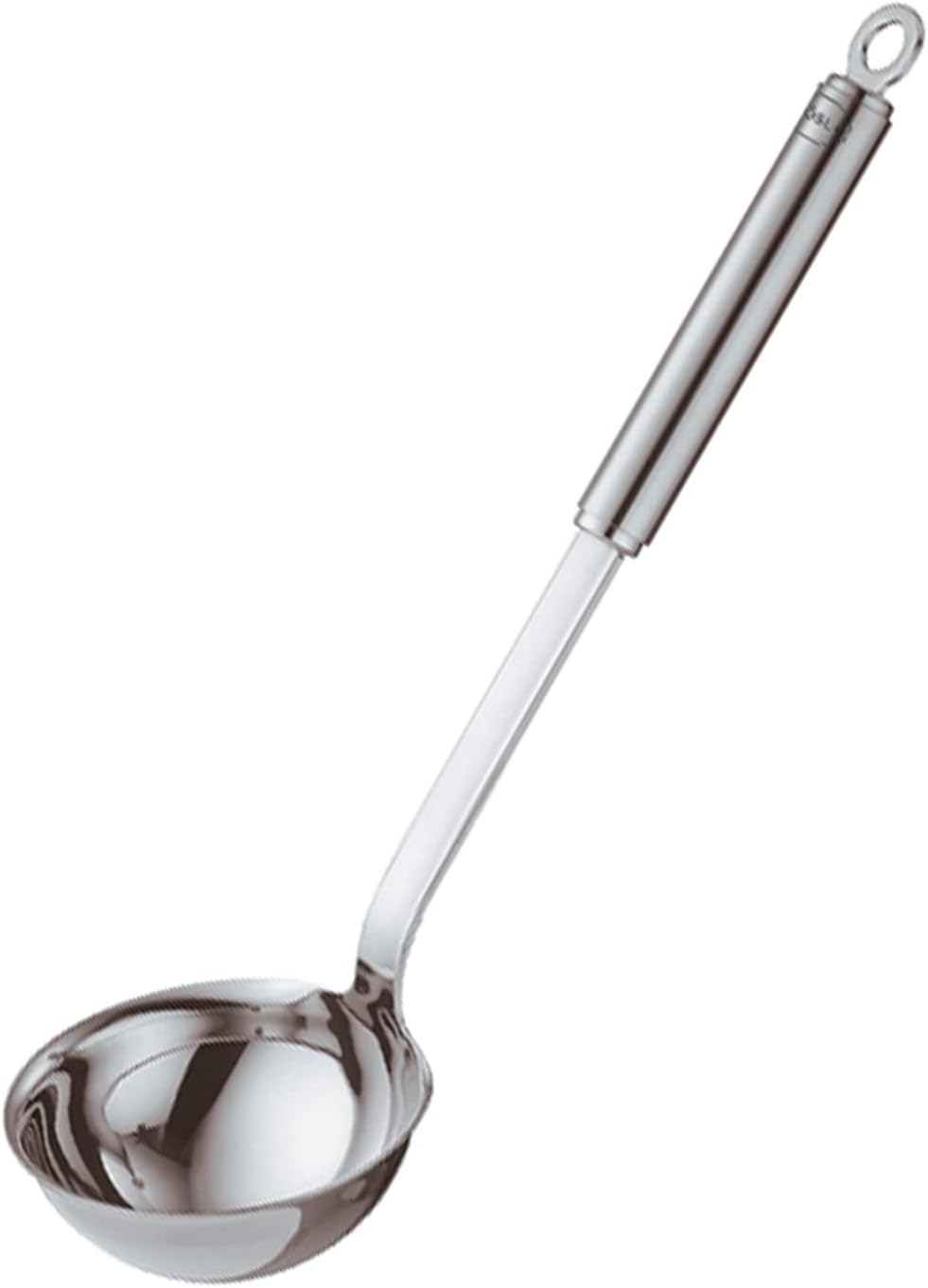 Schöpfkelle – 1 Stück – Edelstahl 18/10 – Ausgießrand – Küchenutensil – 33,9 Cm
