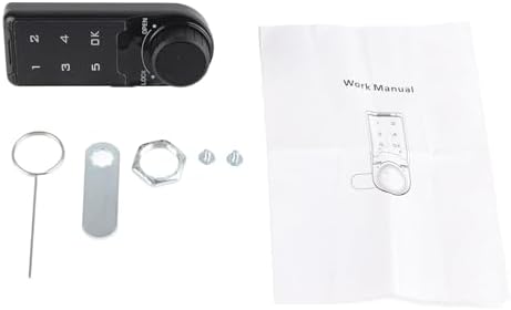 Elektronisches Schloss – 1 Stück – Abs – Digitales Passwort – Büro-/fitnessstudioschrank – 20 Cm