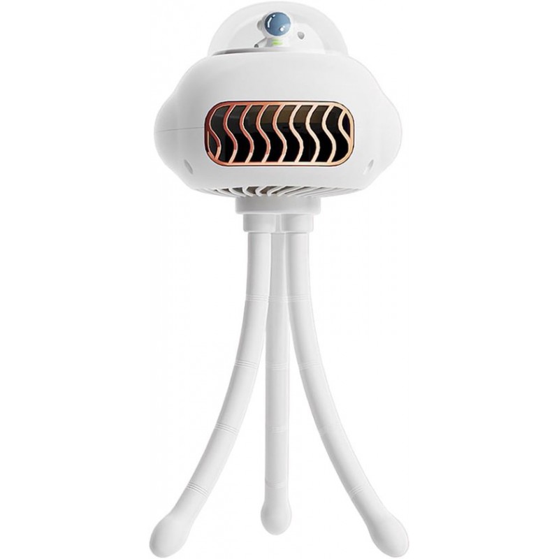 Wiederaufladbarer Kinderwagenventilator – Flexibler Babyventilator Mit 3 Geschwindigkeitsstufen – Für Kinderwagen, Autositze, Babybetten Und Reisen