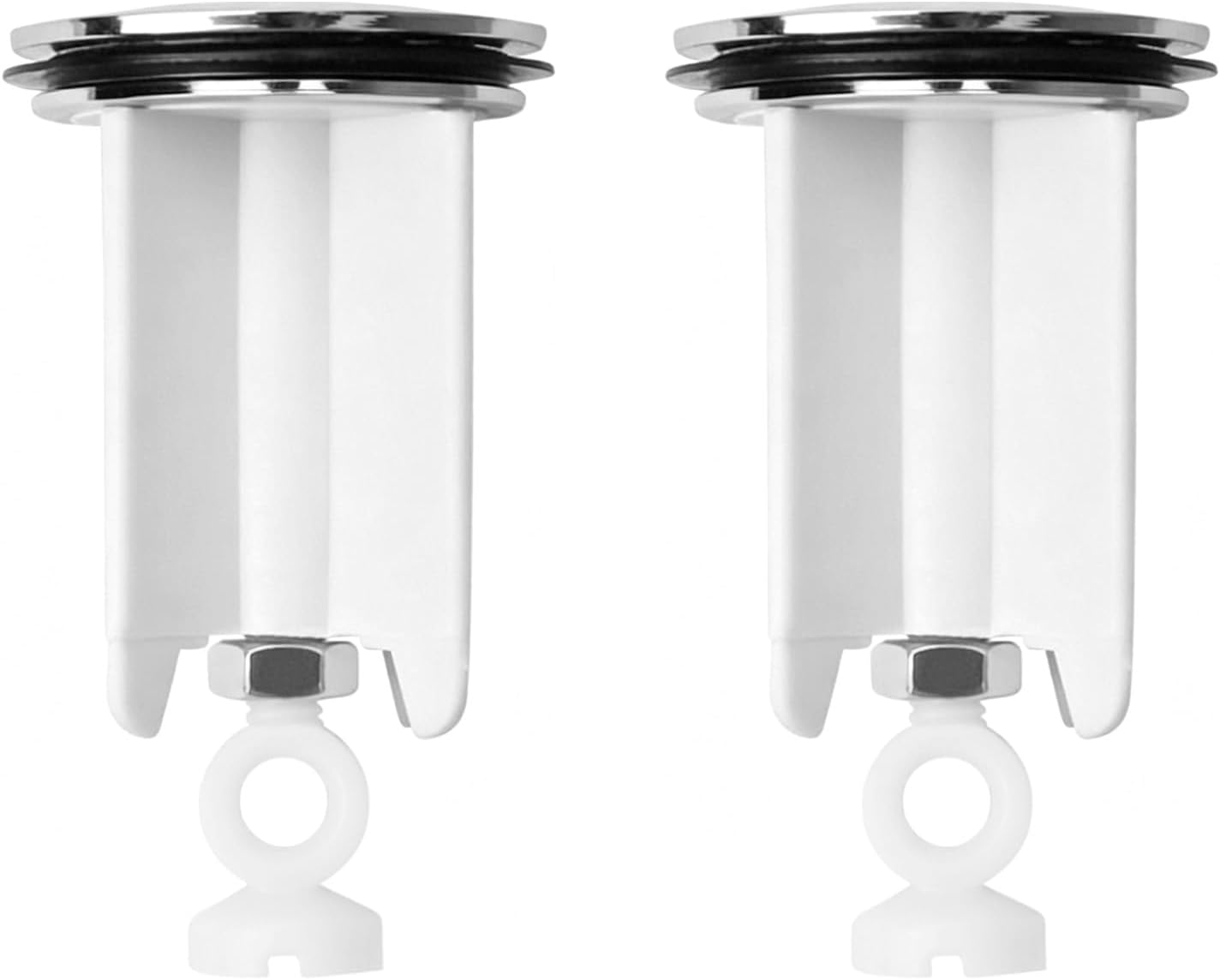 2-teiliger Universal-spülbeckenablaufstopfen, 40 Mm Verstellbarer Spülbeckenablaufstopfen, Pop-up-spülbeckenablaufstopfen Mit Haarfilter Für Küchen- Und Badezimmerspülen, Bidet