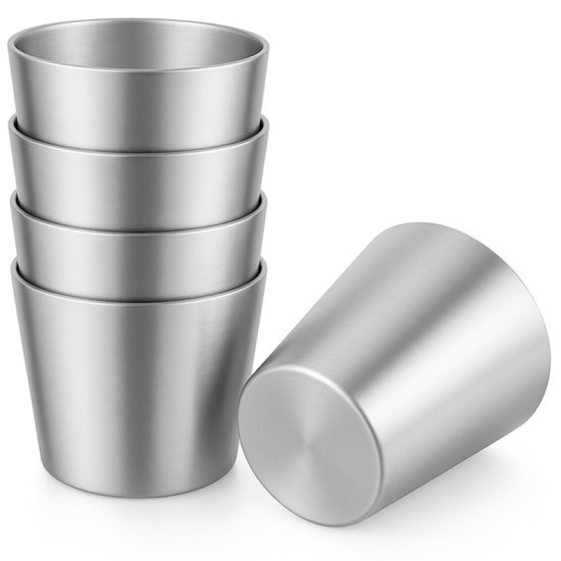 Edelstahlbecher-set – 5-teilig