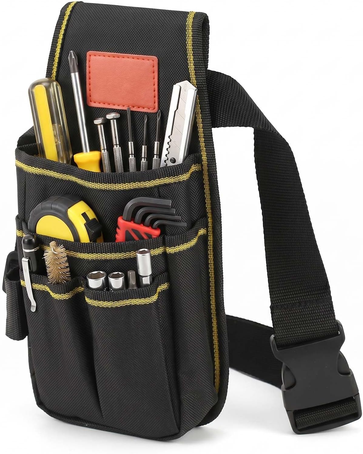 Werkzeuggürtel, Ausgestattet Mit Einem Gürtel, Gürteltasche Aus Oxford-gewebe, Elektriker-werkzeugtasche, Werkzeuggürtel, Werkzeuggürtel Mit Mehreren Taschen, Geeignet Für Elektriker Und Techniker
