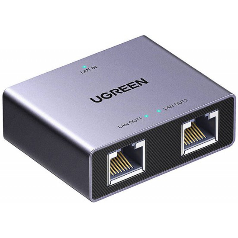 1x2 Ethernet-splitter-adapter Für Computer, Hochstrom-rj45