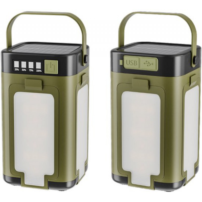 Ipx4 Wasserdichte Led-laterne Für Den Außenbereich – Campinglampe – Solar-campinglampe – Notleuchte – Gartenleuchte – Wiederaufladbare Taschenlampe – Solar- Und Usb-aufladbar