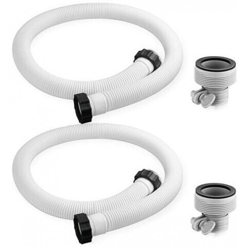 Adapter Kompatibel Mit Intex-poolschlauch - Ersatzanschlüsse Für Filterpumpenschlauch (2 Stück)
