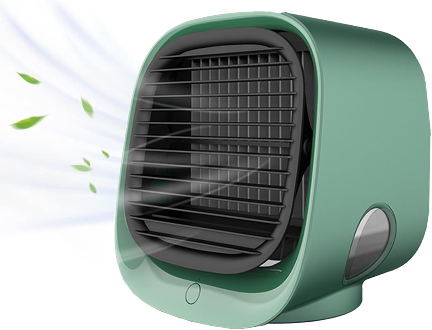 Aira Breeze Luftkühler, Tragbarer Ventilator-luftbefeuchter & Duftspender, Airabreeze Tragbare Klimaanlage, Usb-betrieben, Sofortkühlung Mit Wassernebel, 4 Geschwindigkeitsstufen (grün)
