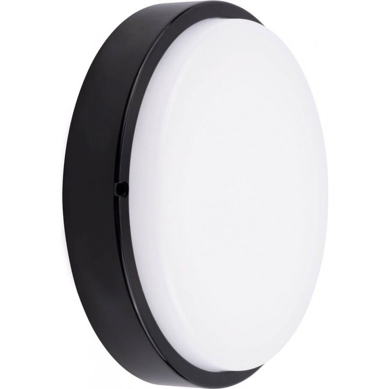 Ledvion - Led-einbau-deckenleuchte Für Badezimmer, Schwarz Ø28 (rund - 20 W - Cct - Ip65)