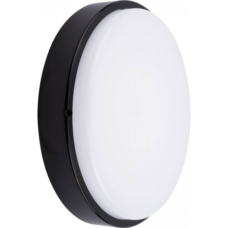 Ledvion - Led-einbau-deckenleuchte Für Badezimmer, Schwarz Ø35 (rund - 24 W - Cct - Ip65)