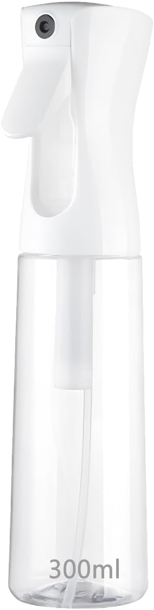 Sprühflasche [300 Ml], Nachfüllbare Sprühflasche, Ideal Für Reinigungsmittel, Sprühflaschen Für Kosmetik Und Reinigung [weiß]