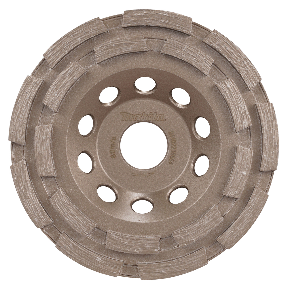 Makita Diamant-schleifscheibe, Zweisegmentig, 125x22,23mm D-80606