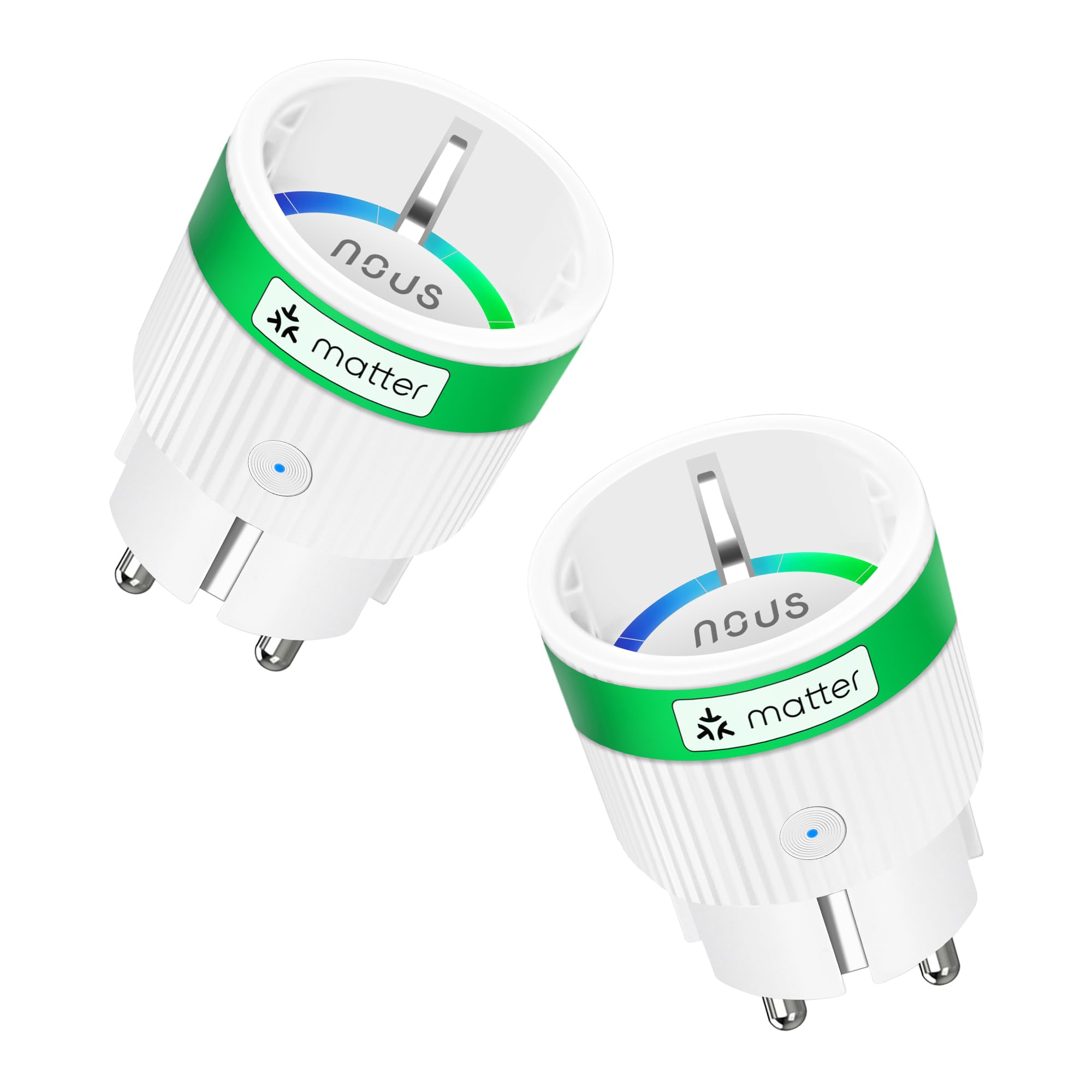 Intelligente Steckdose Nous A8m Matter 16a 3840w 2er Pack