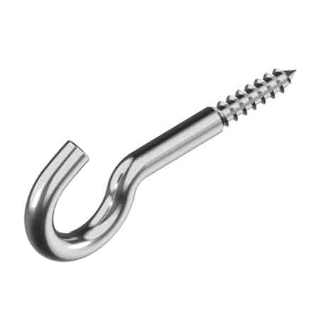 Augenbolzen Offen Mit Schraube Edelstahl 3,5x35 Mm