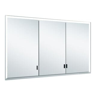 Keuco Royal Lumos Spiegelschrank Wandeinbau 3-türig, Lange Tür,