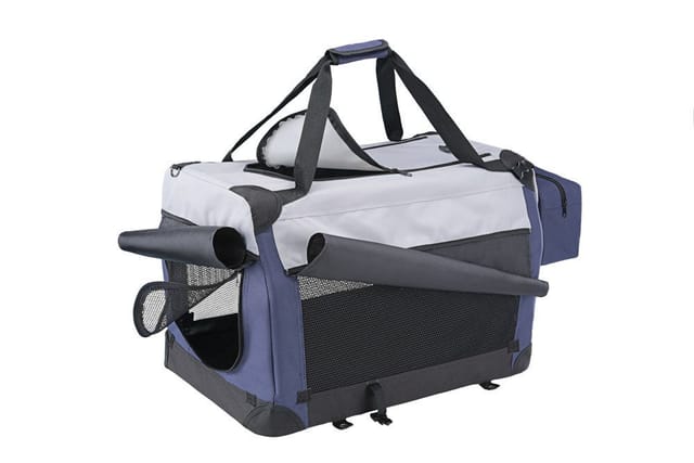 Nobby Traveller Plus Blau/grau Transportbox