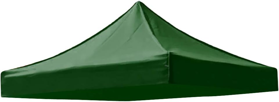 3x3 M Dachüberdachung – Dunkelgrün – 420d Oxford-gewebe – Wasserdicht Und Uv-beständig – Für Gartenpavillons Und Camping