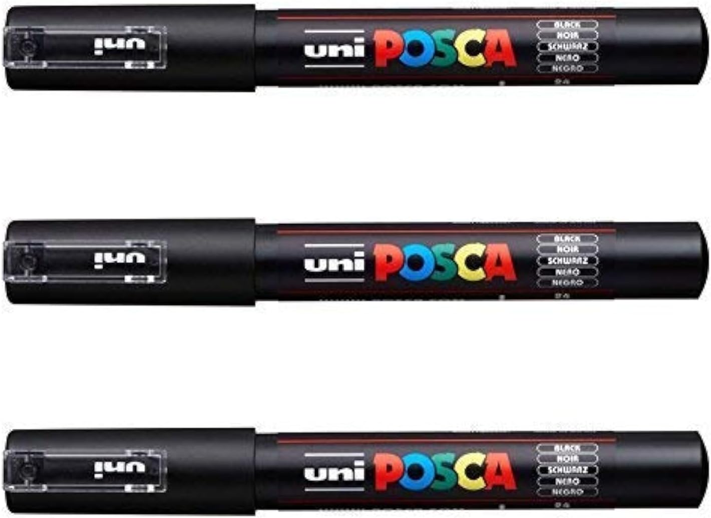 Marker – 3er-pack – Pigmenttinte – 0,7 Mm Rundspitze – Präzises Zeichnen – Für Verschiedene Oberflächen Geeignet