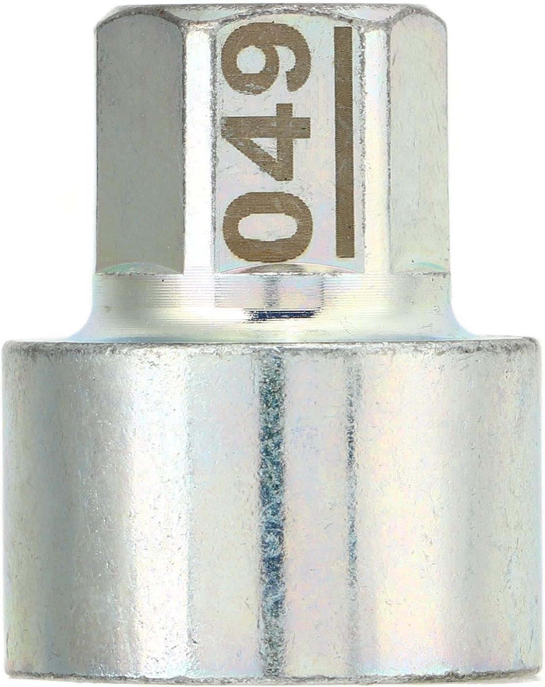 Diebstahlsicherer Radmutternschlüssel – 1 Stück – Metall – Zum Entfernen Von Sicherheitsschrauben – Kompatibel Mit Den Serien 1, 3, 5, 6, 7, X1 Bis X6 Und Z4