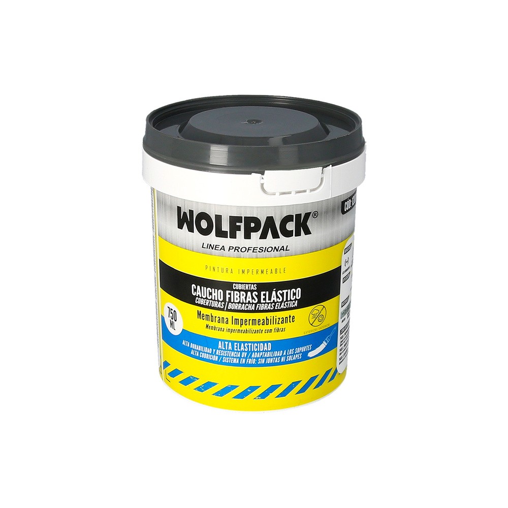 Wasserabweisende Farbe Mit Fasern 750 Ml Grau