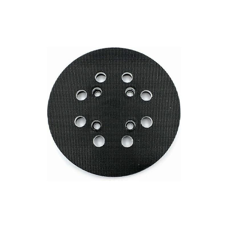 Plateau De Ponçage Pour Bosch (ø 125 Mm, Dureté Moyenne) Avec Système D'Accessoires Pour Ponceuse Excentrique Pex 300/400 Ae / 4000 Ae / Advanced Orbit 18