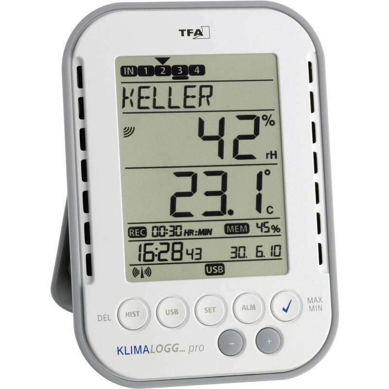 [neuwertig] B-ware Tfa 30.3039.it Luftfeuchtemessgerät Hygrometer Mit Datenlogger Usb Schnittstelle