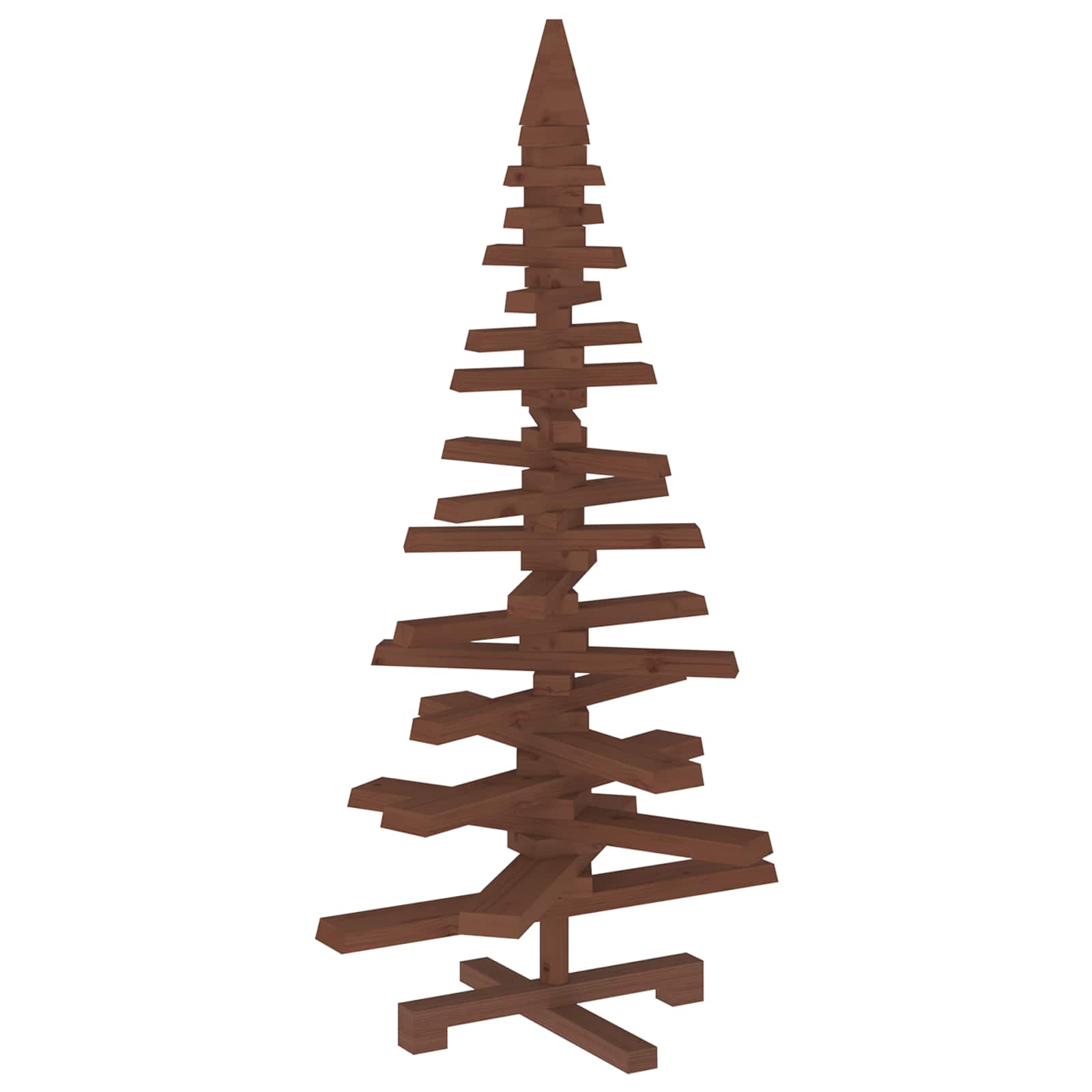 Vidaxl Wooden Christmas Tree Kotka 120 Cm Solid Pine Wood