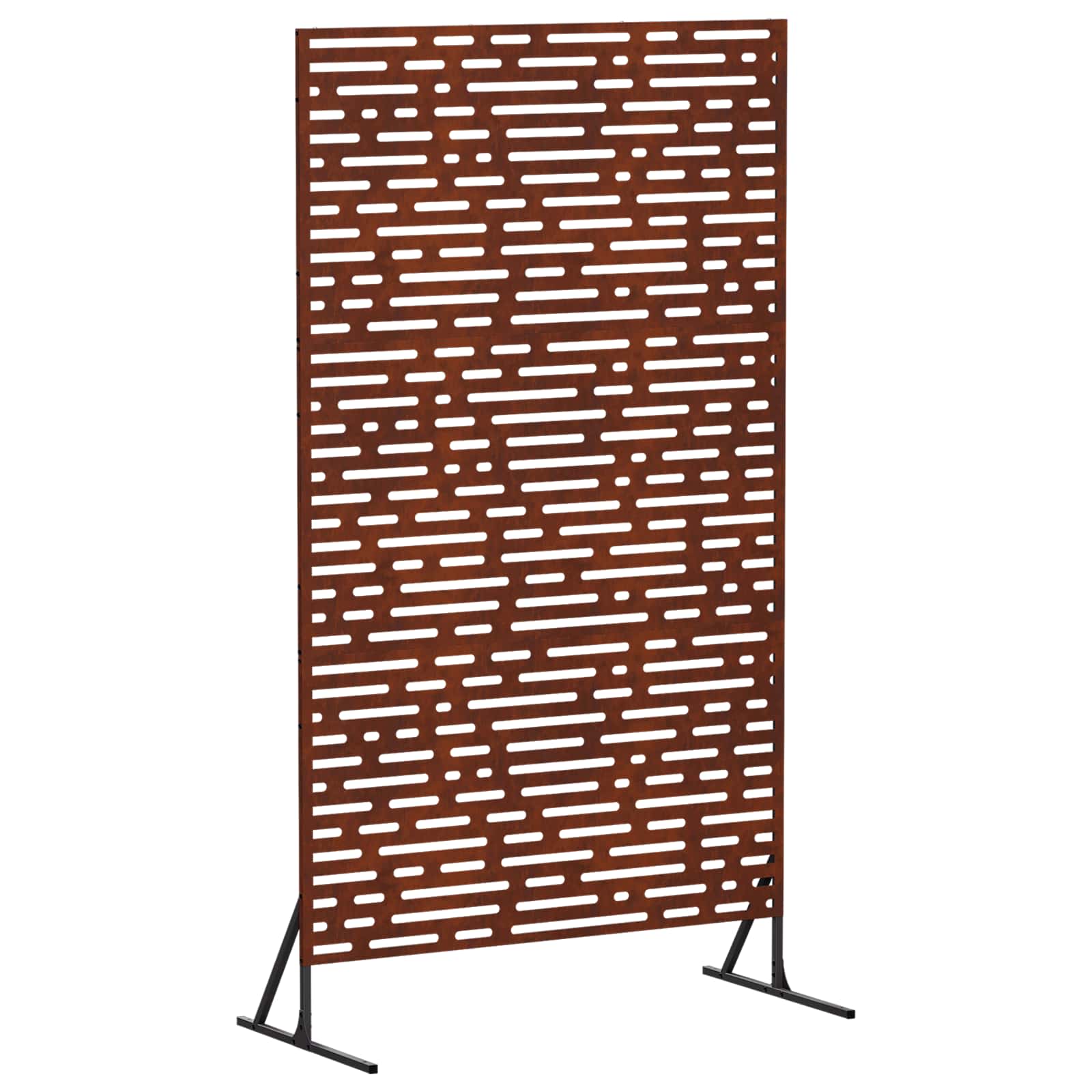 Vidaxl Privacy Screen 100 X 50 X 180 Cm Weathering Steel Rusty