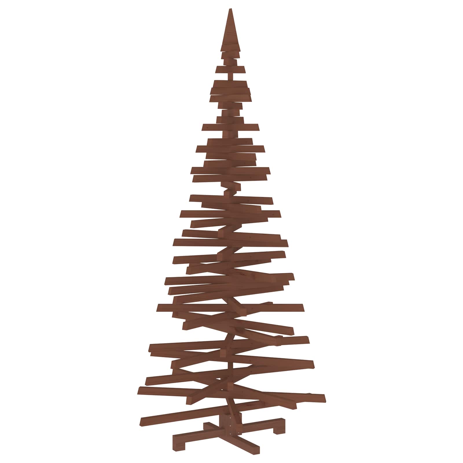 Vidaxl Wooden Christmas Tree Kotka 240 Cm Solid Pine Wood