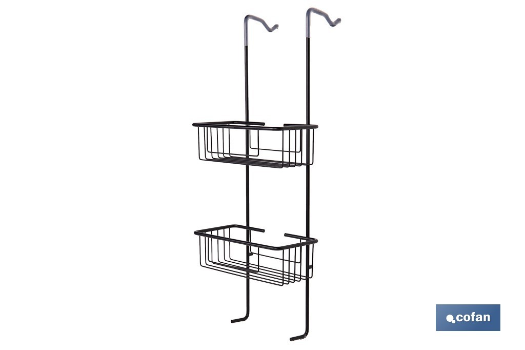 Doppel-duschkorb Aus Rostfreiem Stahl 70,3 Cm