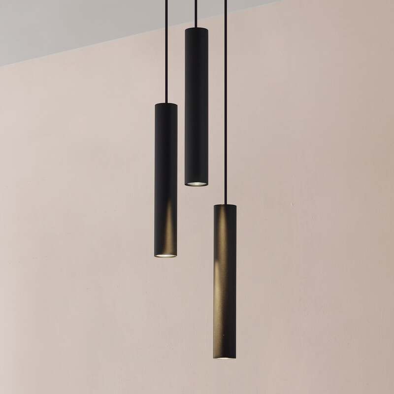 [gebraucht] B-ware Lindby Hängeleuchte Joffrey Led Pendelleuchte Lampe Dimmbar Schwarz 3-flg 40cm