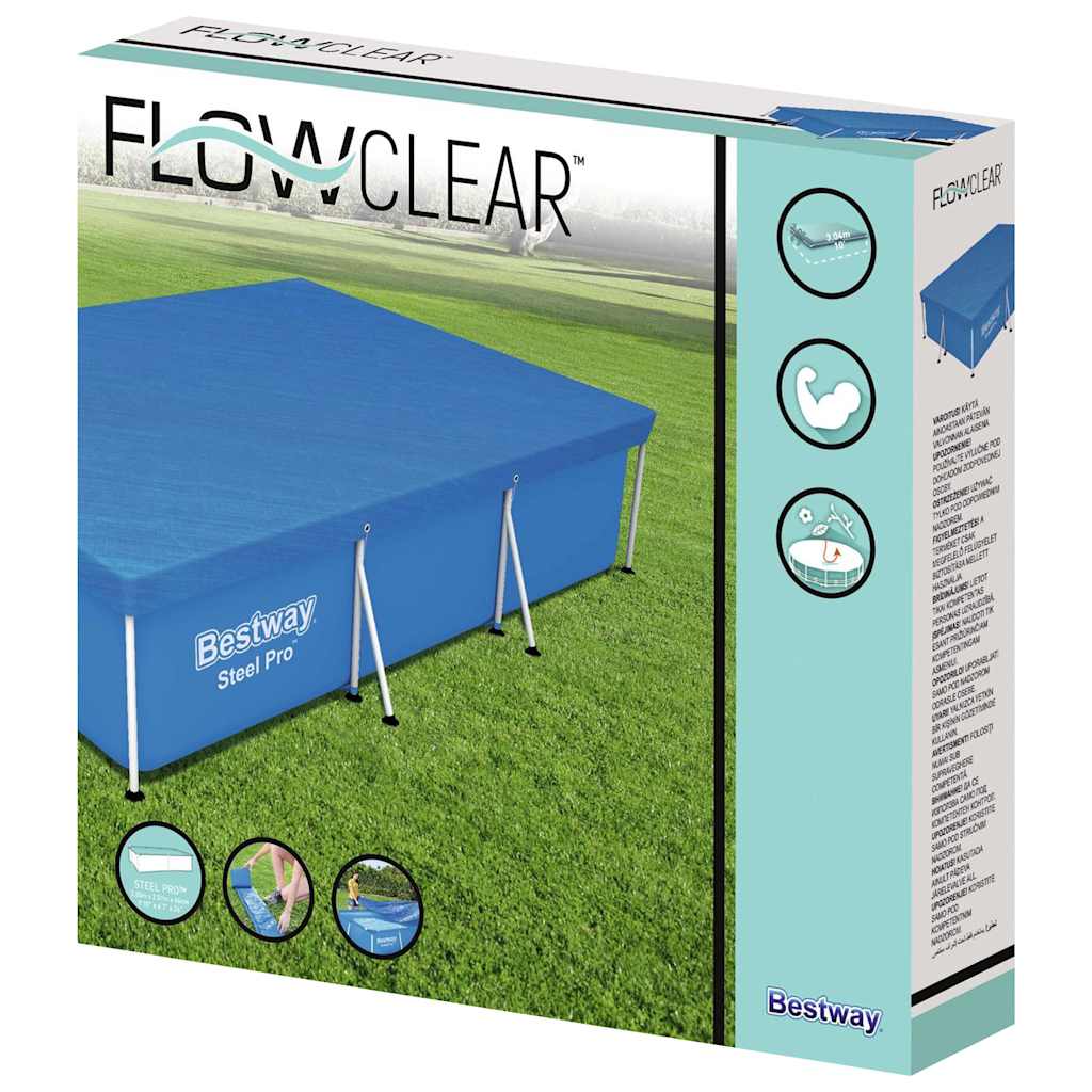 Maison Exclusive - Flowclear Poolabdeckung 304x205x66 Cm