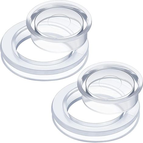 3er-set Halterungen Und Kappen Für Terrassentisch-sonnenschirme, Stopfen- Und Kappenset (transparent)