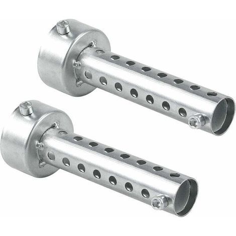 Insert Chicane Db Killer Silencieux Pour Échappement Moto – 2 Pièces – Compatible 34-60mm – Installation Facile – Réduction Bruit Efficace