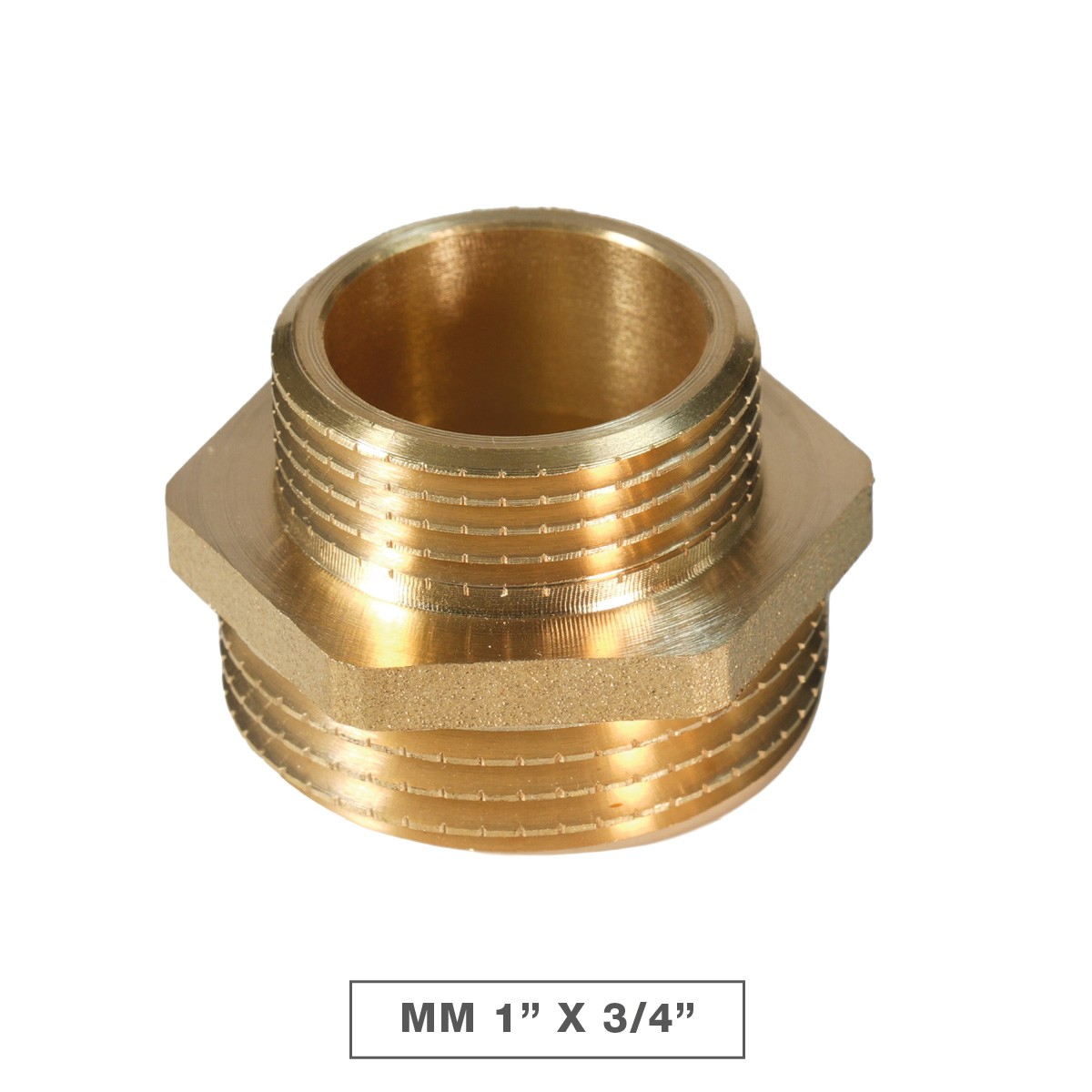 Reduzierte Gegenmutter Ag-ag 1"x3/4" - 10 St./karton