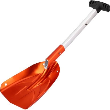 Pelle À Neige Orange, Faltbare Schaufel Aus Legierung, Schneebesen Für Den Außenbereich, Winter-autozubehör