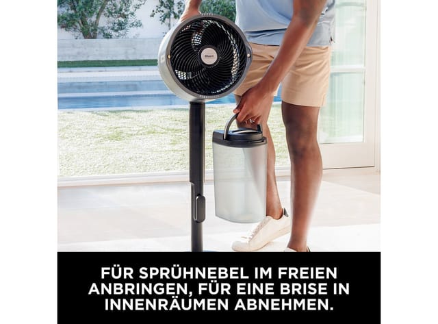 Shark Flexbreeze Pro Mist Fa300eu Grau Ventilator