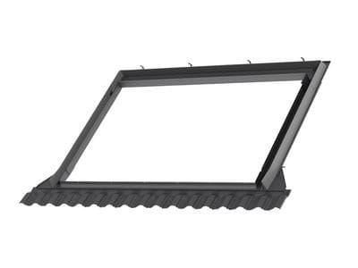 Dichtungsanschluss Für Atelier-dachfenster 3in1 Auf Ziegeldach Grau 188x140 Cm - Velux - Edws Ffkf08 2000
