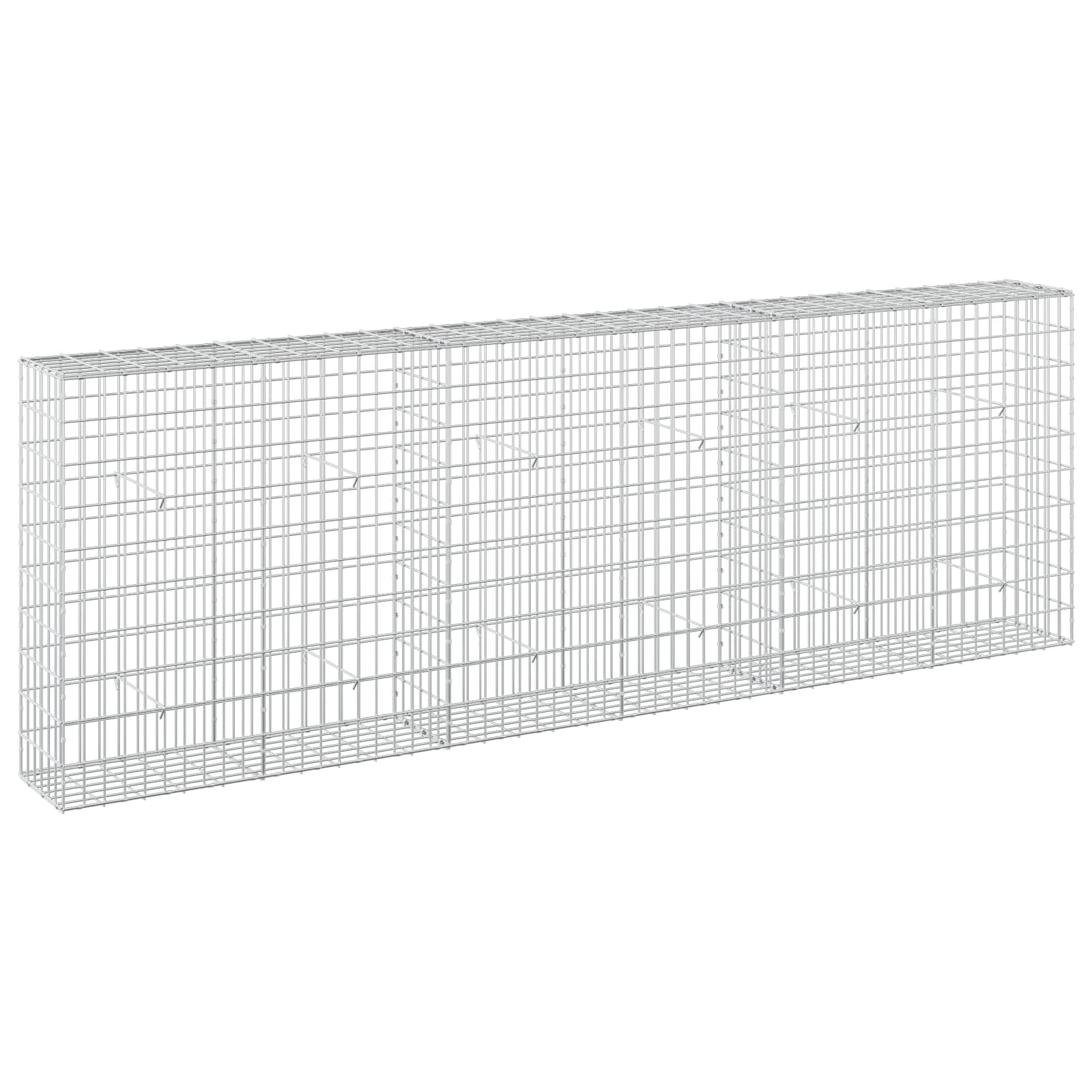 Gabione Mit 3,5 Mm Draht Und 5x10 Cm Maschen 300x30x100 Cm Vidaxl