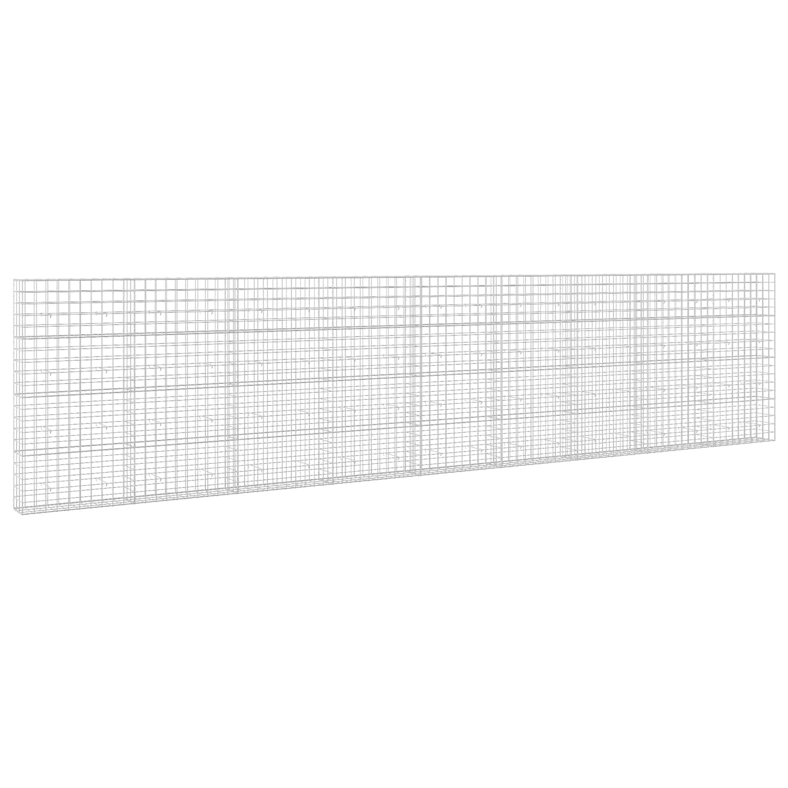 Gabione Mit 3,5 Mm Draht Und 10x10 Cm Maschen 900x30x200 Cm Vidaxl