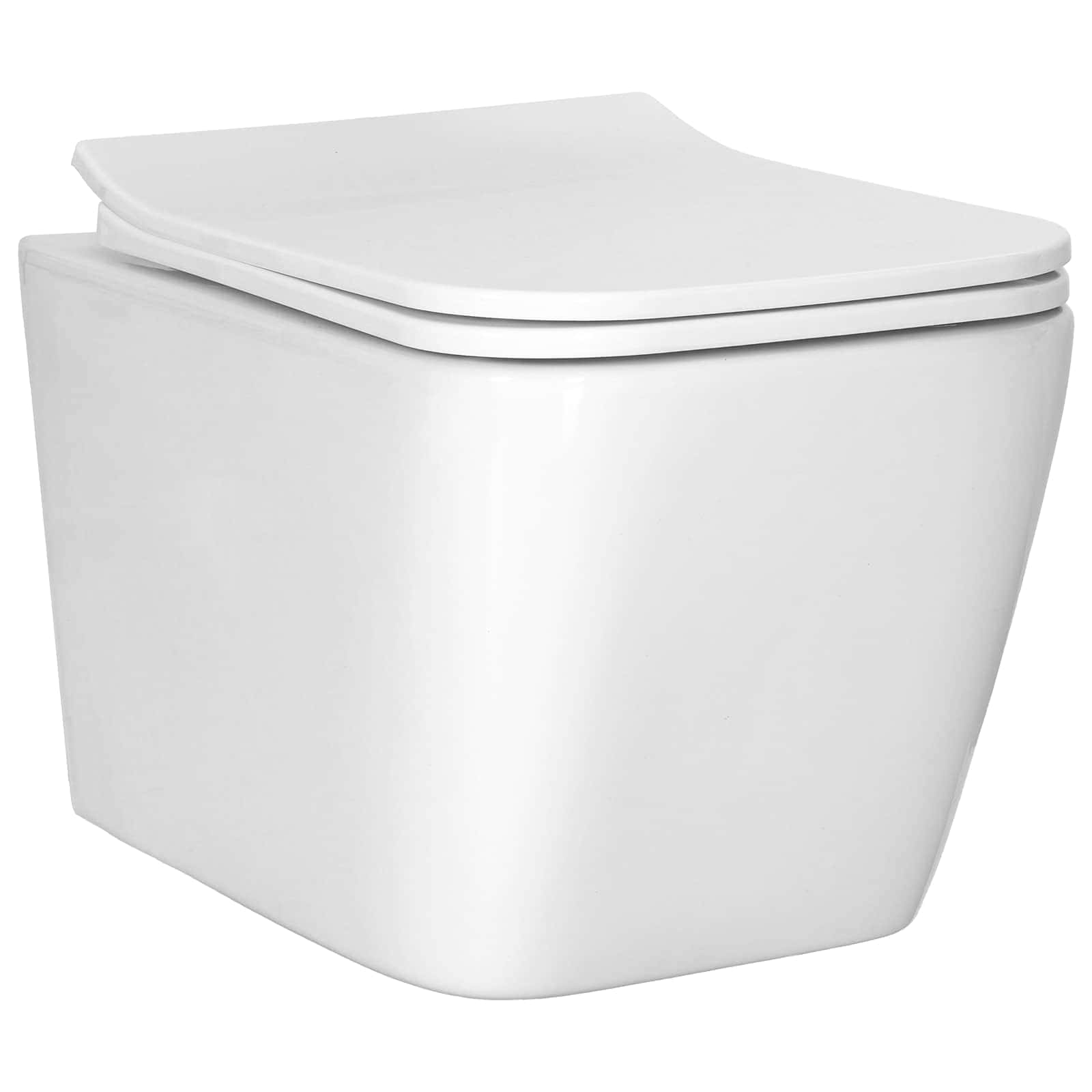 Vidaxl Wall-hung Toilet Ceramic White