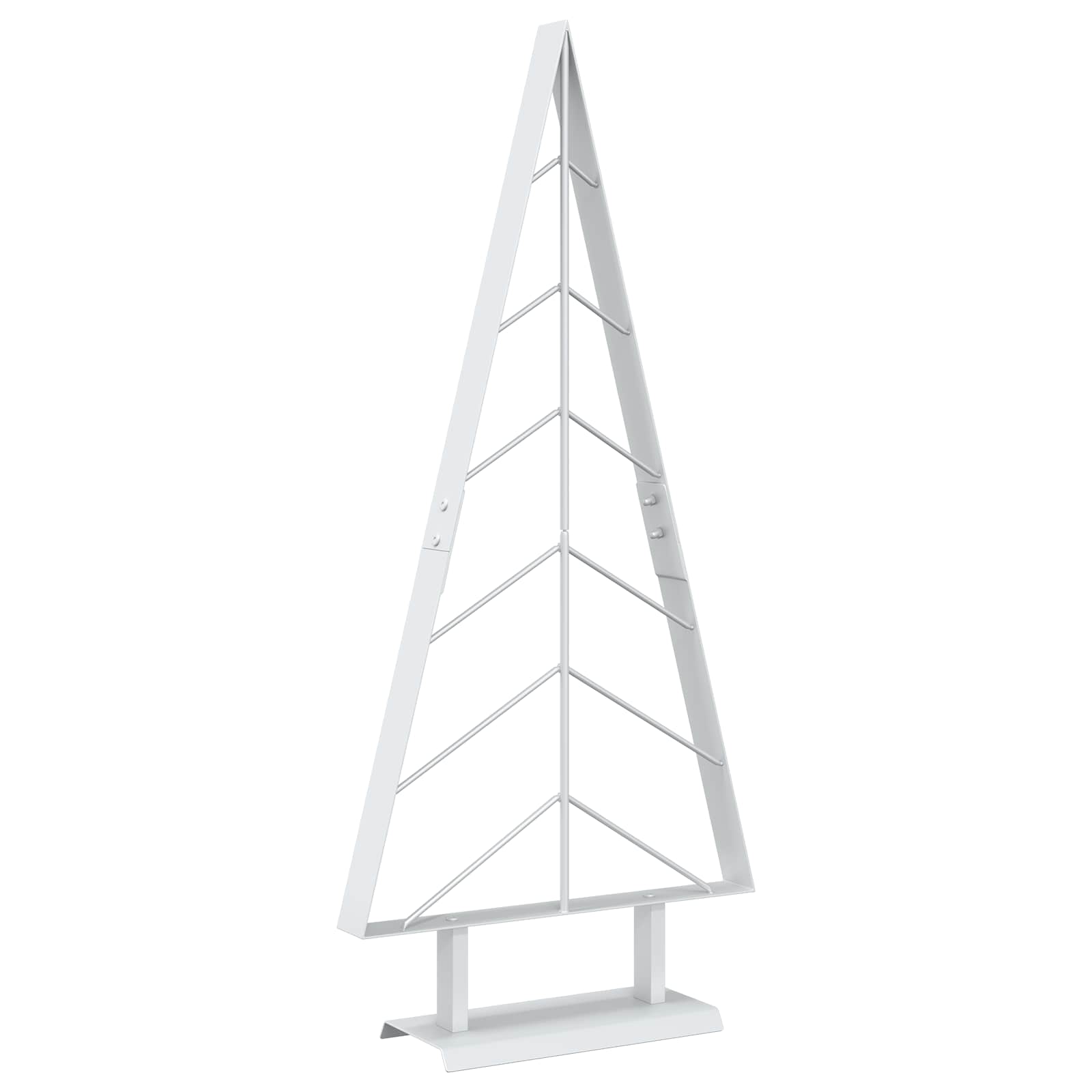 Vidaxl Metal Christmas Tree With Triangle Stand Kuopio 90 Cm Steel