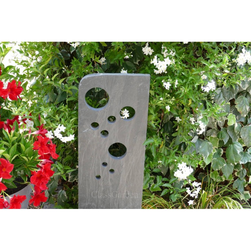 Totem In Leisteen 80 Cm - Bullettes