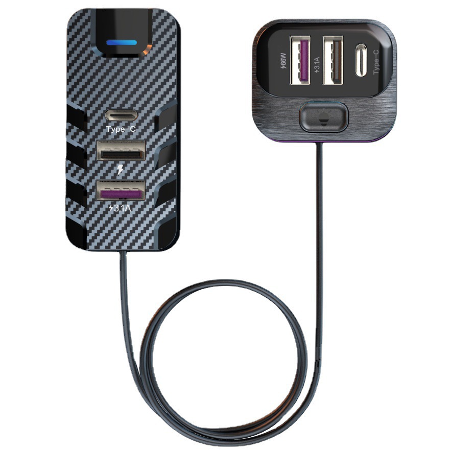 4,8-a-schnellladegerät Für Mobiltelefone, Zwei Usb-anschlüsse, 6-port-kapazität, Hohe Leistung