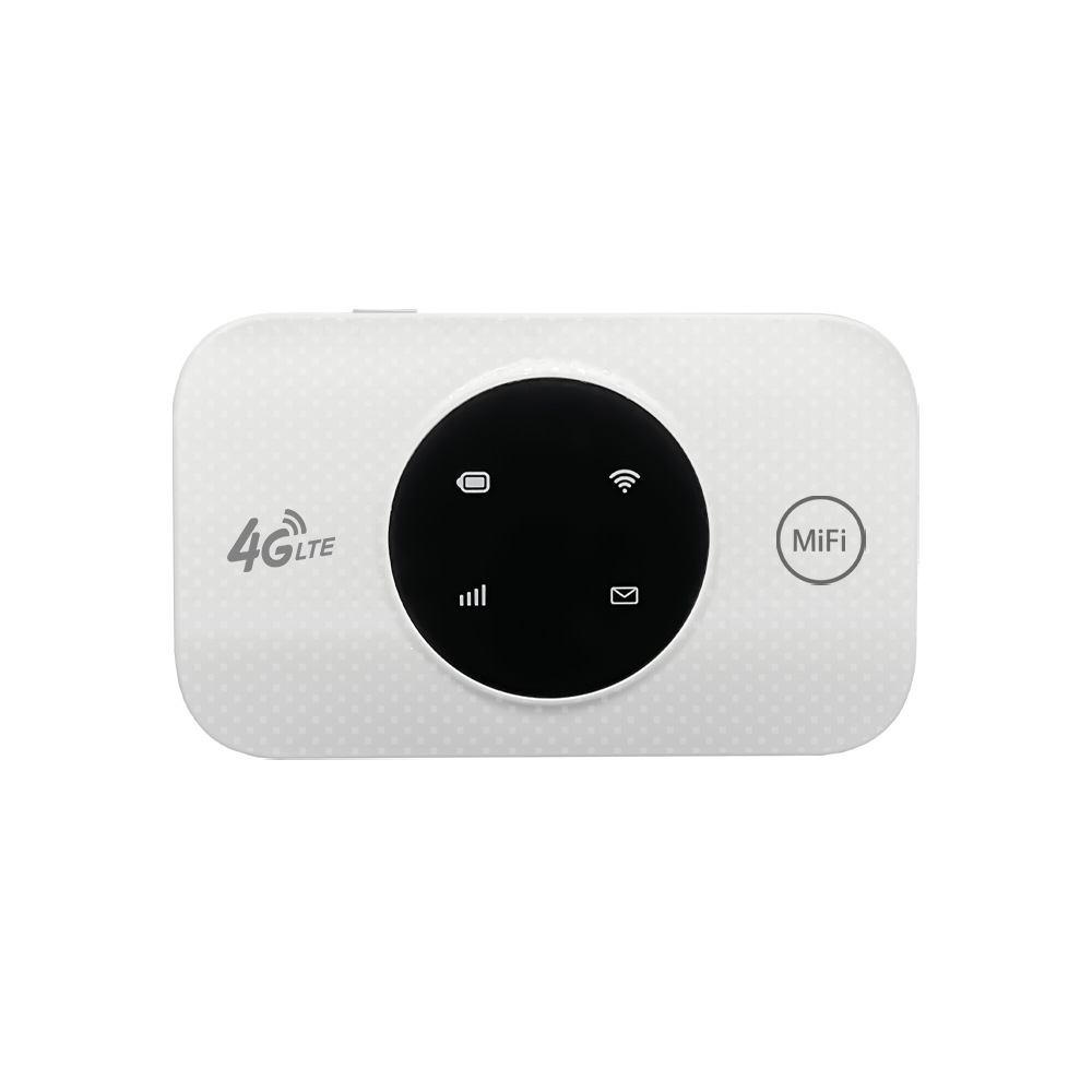 4g-mobilrouter Mit Farbiger Beleuchtung, 5g-wlan-mifi-router Mit Sim-kartensteckplatz, Langer Akkulaufzeit, Lte-router – Mf968 Mit Farbiger Beleuchtung