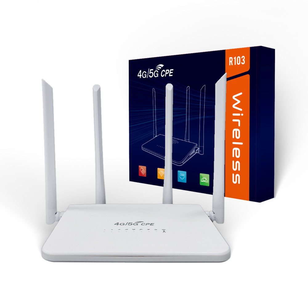 4g-wlan-router Mit Sim-karte Und Usb-c-ladeanschluss Für Zuhause Und Büro, Nord- Und Südamerika – R103 – Version Für Amerika