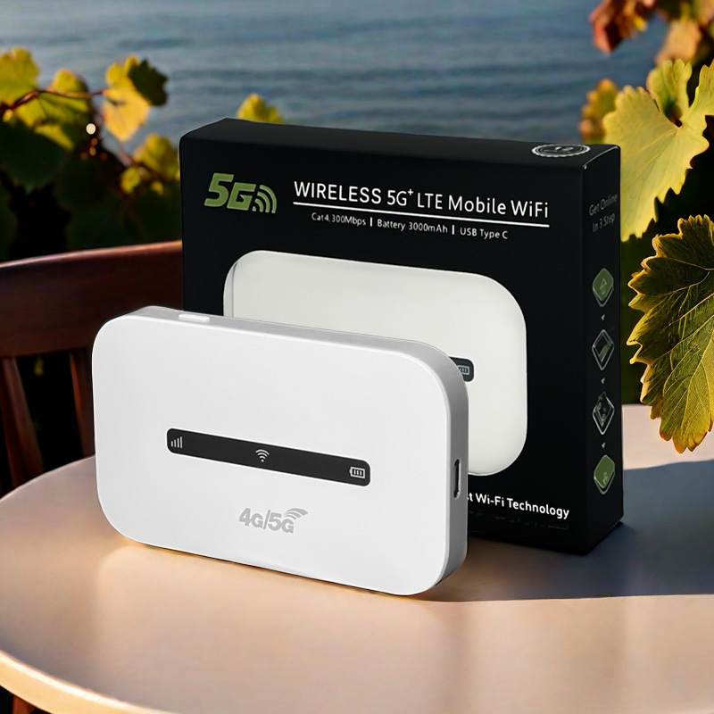 4grouter Type-c4gmifi Tragbarer Lte-wlan-router Mit Sim-kartensteckplatz, Wlan Und Akku Mit Hoher Kapazität -- M6