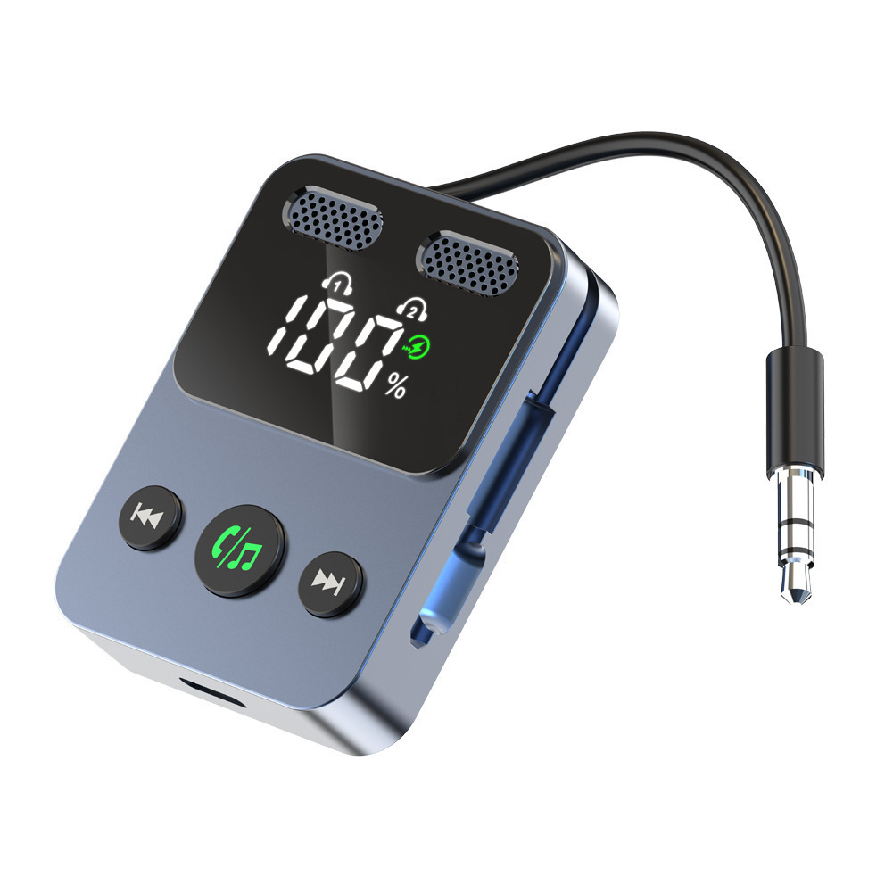 Bluetooth-empfänger/sender Mit Integriertem Bass Und Kabel, Br17 Audio-sender-empfänger-adapter.
